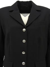 Serie Button Jacket Black