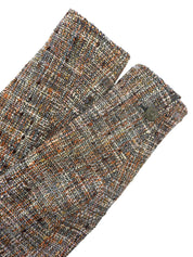 1997年頃製 ツイードCCマークボタンロングジャケット グレー/マルチ