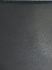 Navy Oval GG Plate Handbag