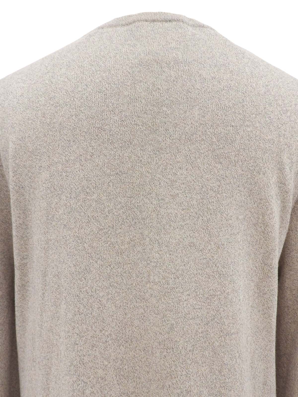 ラインストーントリムデザインCCマークボタンワンピース グレージュ