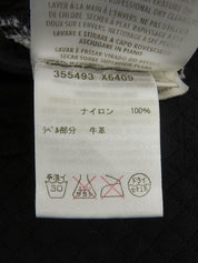 Logo Half Zip-Up Dress in Black