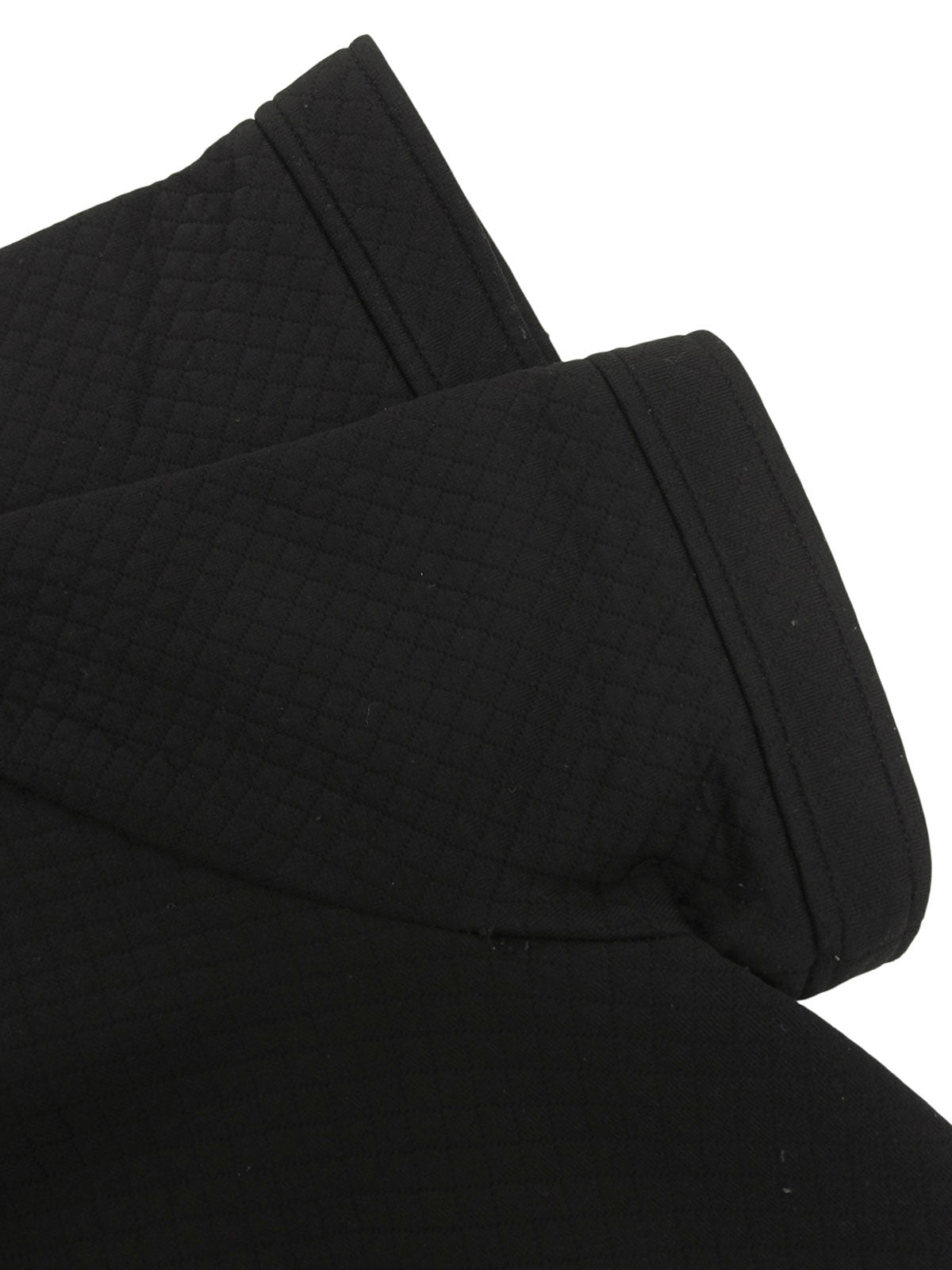 黑色Logo半拉链连衣裙