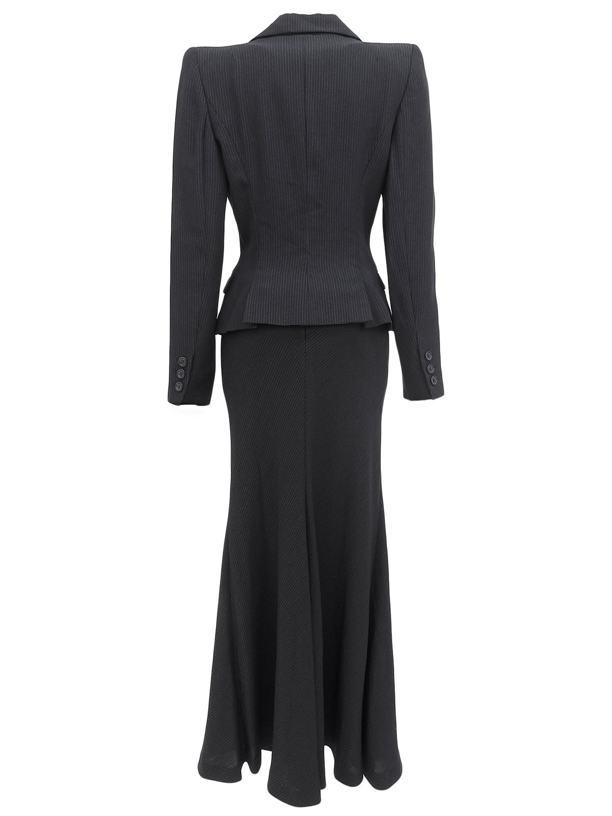 Striped Pattern Set Up Navy