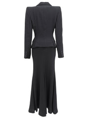 Striped Pattern Set Up Navy