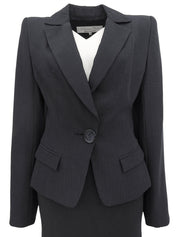 Striped Pattern Set Up Navy