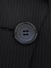 ストライプパターンセットアップ ネイビー