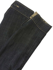 Denim logo button jacket in indigo