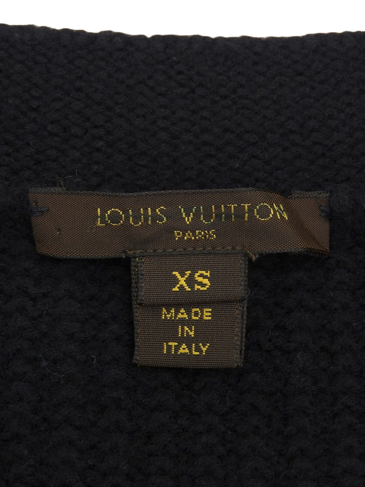 Wool Flower Zip-Up Cardigan in Black