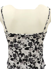 2005年製 CCマークマルチプリントキャミソール ホワイト/ブラック/グレー