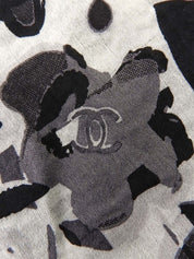 2005年製 CCマークマルチプリントキャミソール ホワイト/ブラック/グレー