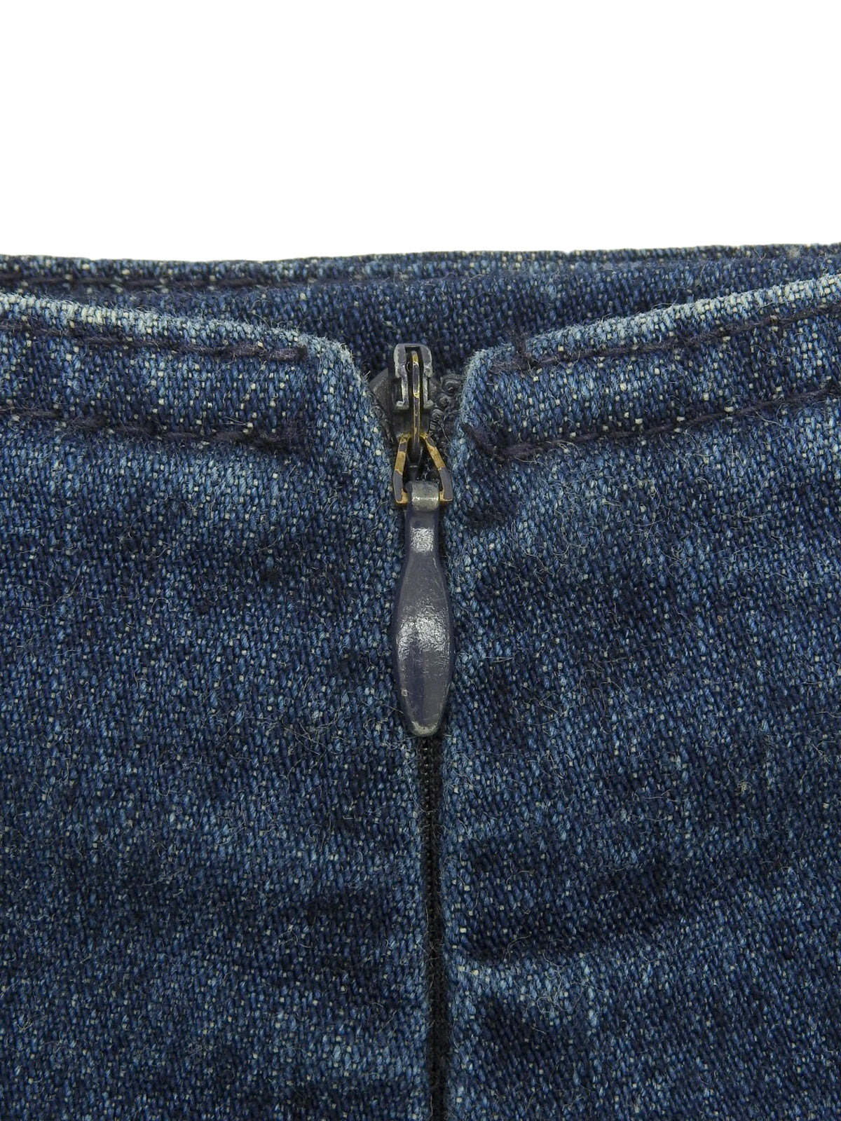 デニムラインストーンデザインセットアップ ブルー