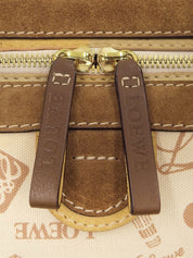 160周年アニバーサリープリントハンドバッグ ベージュ/ブラウン