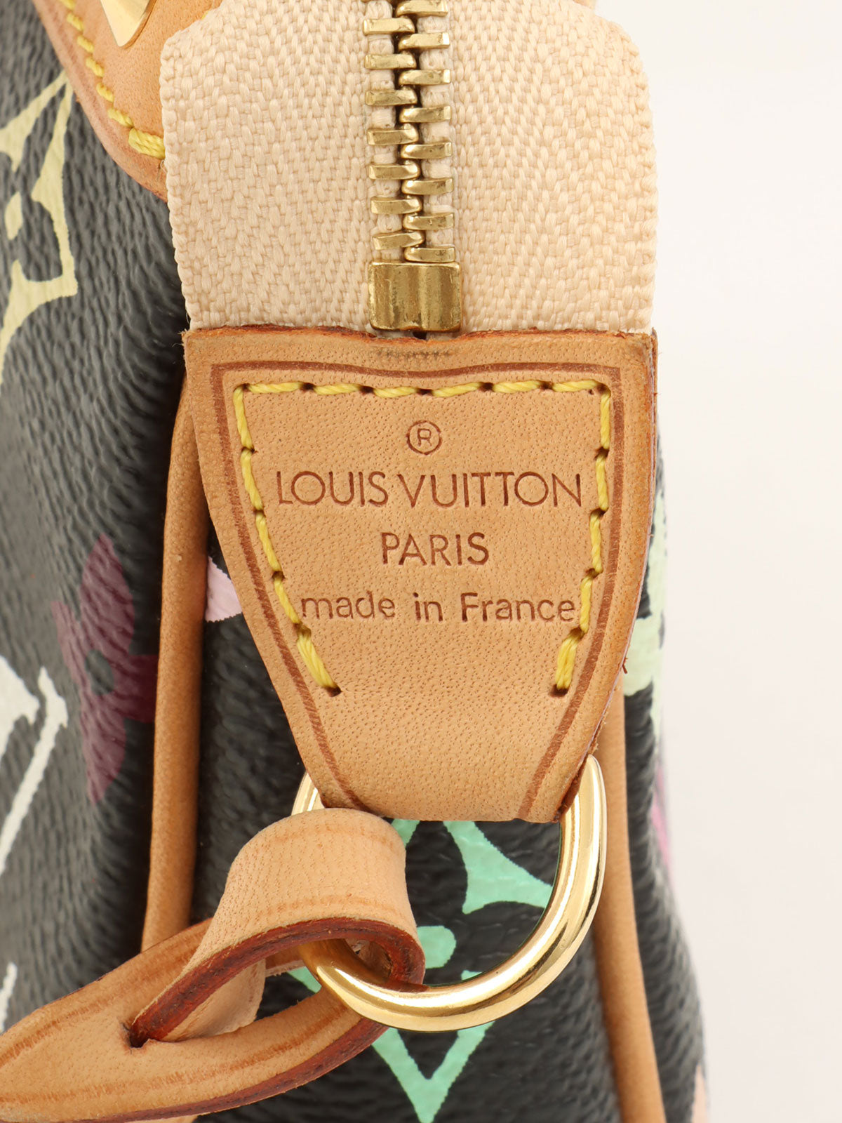 2003 Monogram Multicolore Pochette Accessoires Noir