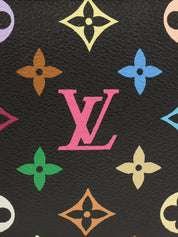 2003 Monogram Multicolore Pochette Accessoires Noir