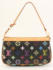 2003年製　モノグラムマルチカラーポシェットアクセソワール　ノワール