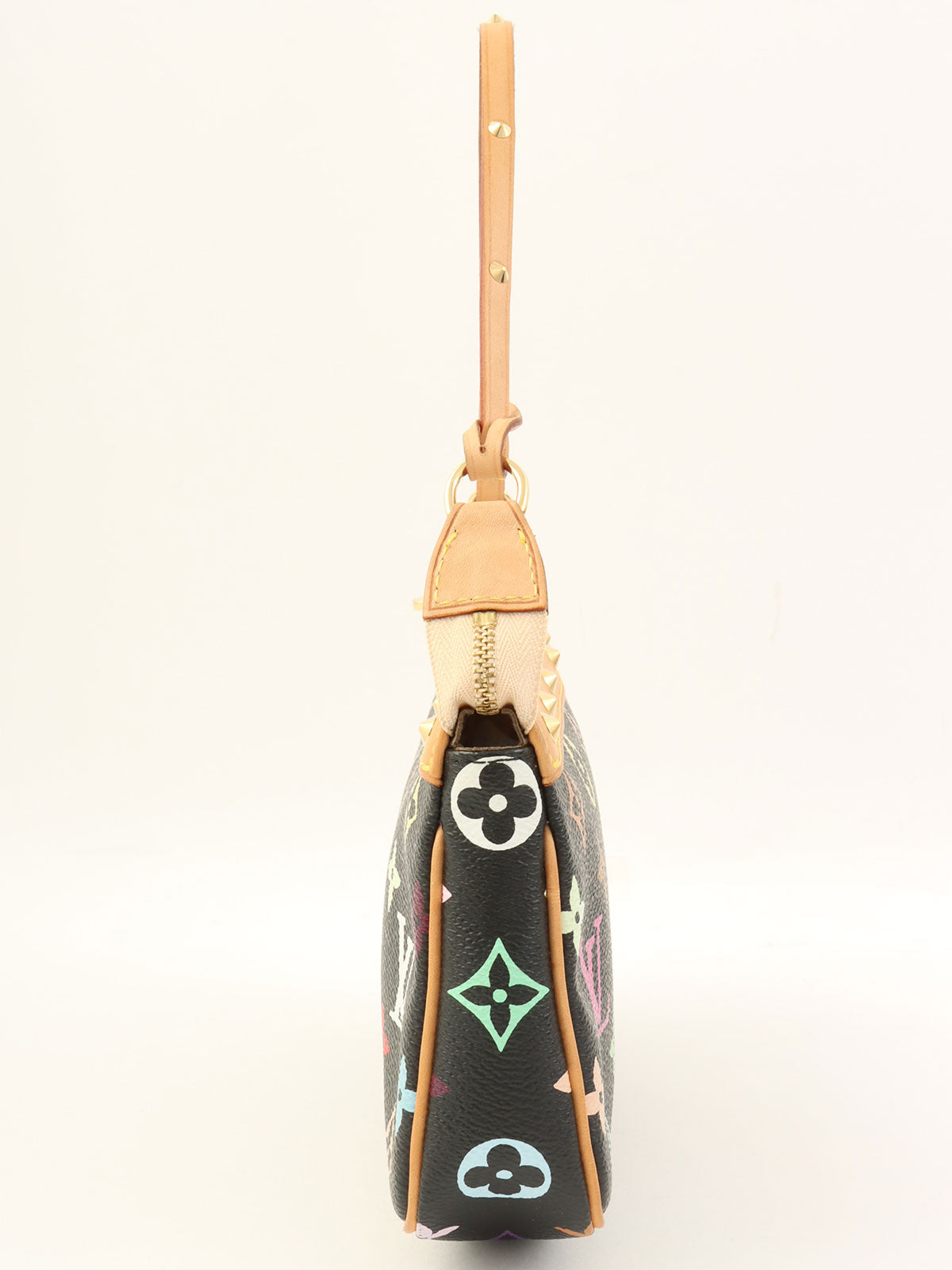 2003年製　モノグラムマルチカラーポシェットアクセソワール　ノワール