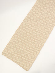 FF 西葫芦图案围巾，象牙色