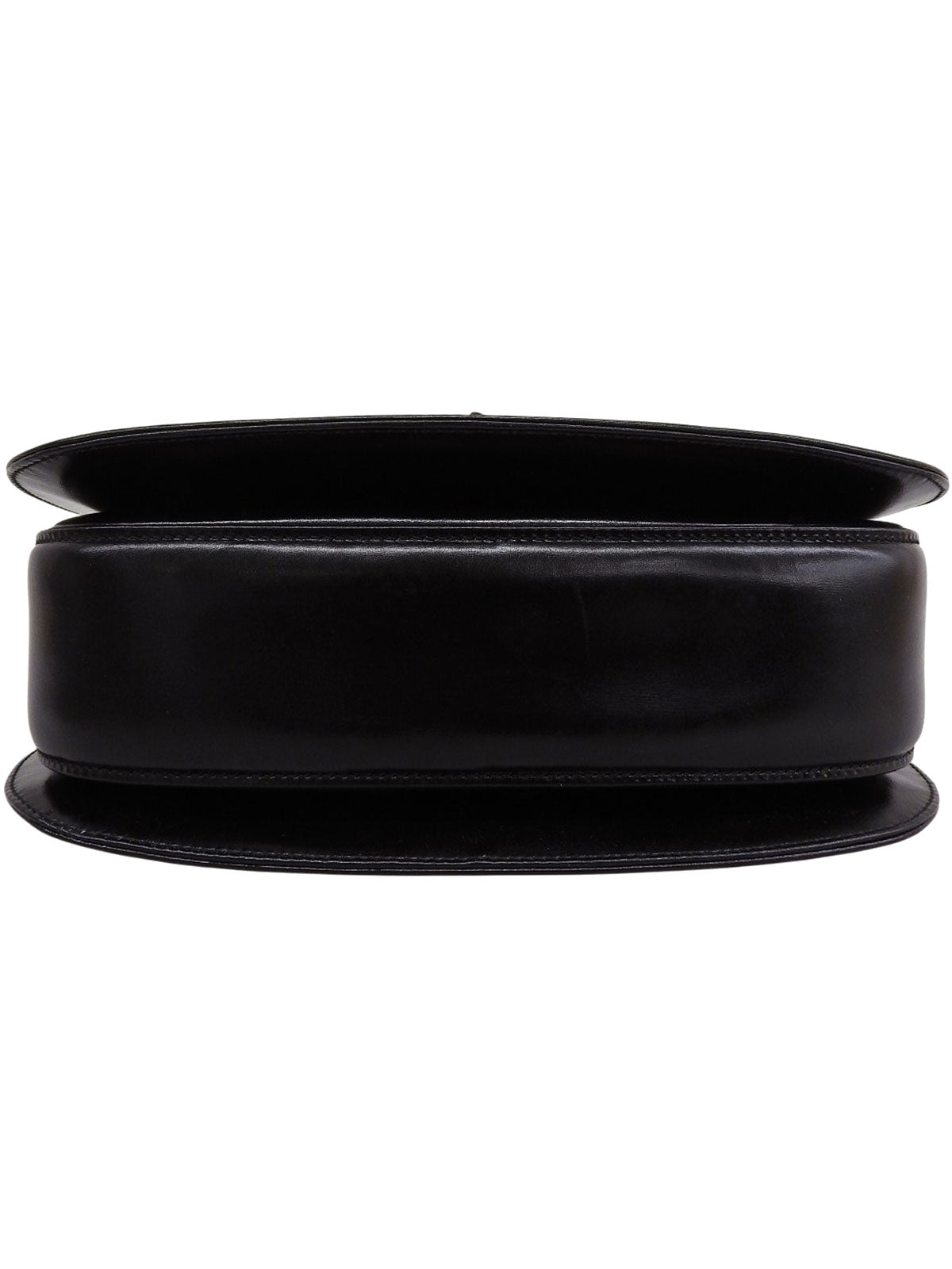 カーフスキンバンブー2wayバッグ ブラック