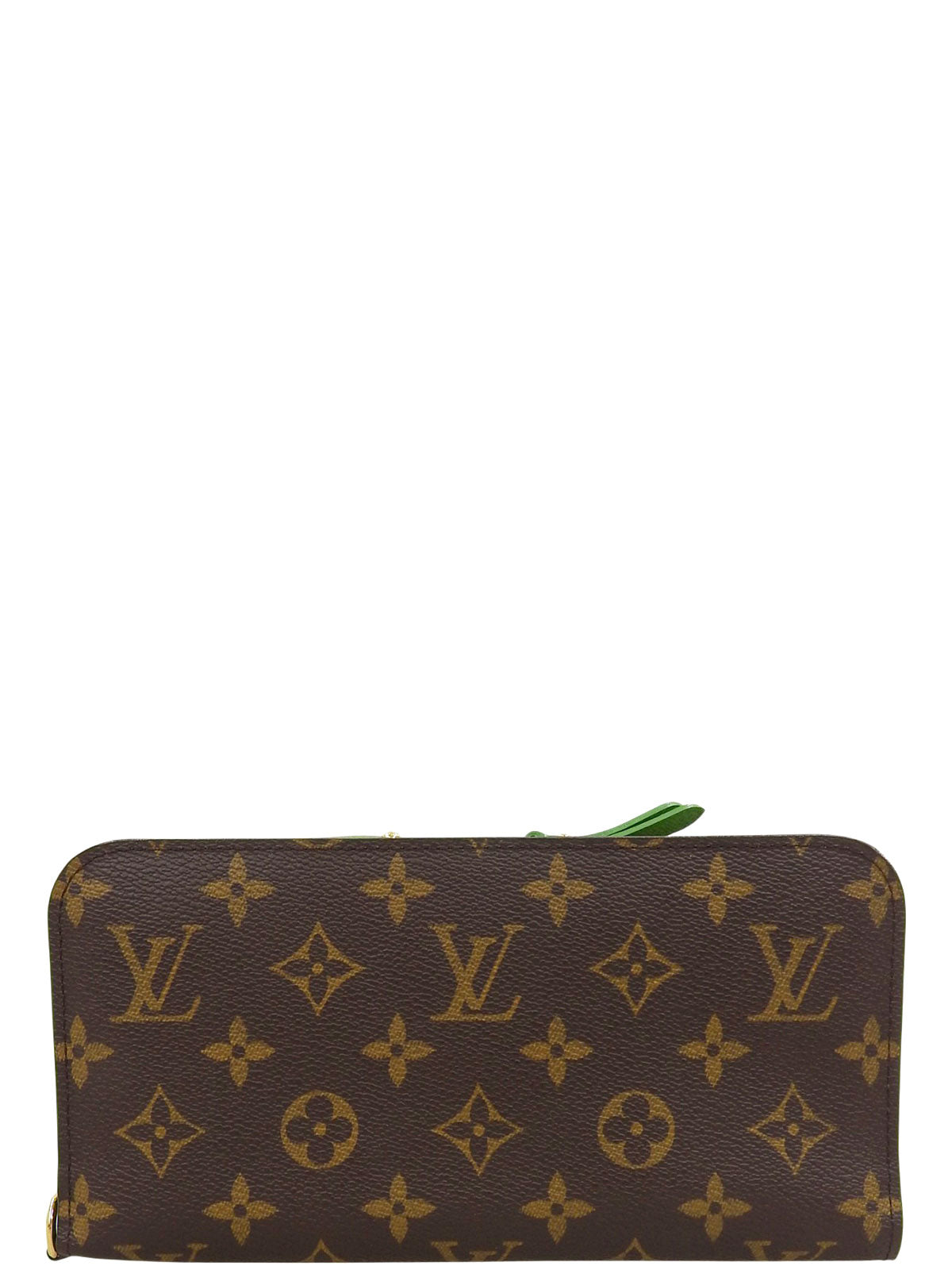 2008 Monogram Portefeuille Ansolite Brown/Green