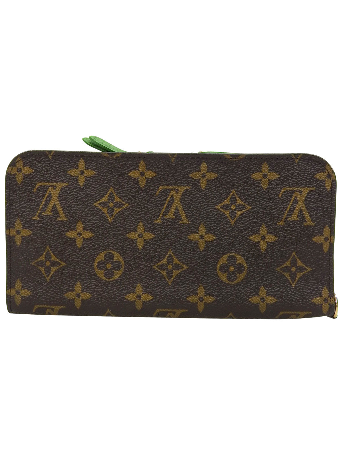 2008 Monogram Portefeuille Ansolite Brown/Green