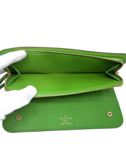2008 Monogram Portefeuille Ansolite Brown/Green