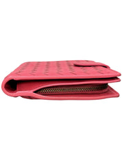 Intrecciato 紧凑型钱包 粉色