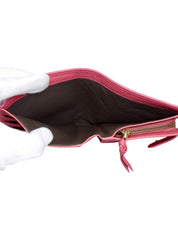 Intrecciato 紧凑型钱包 粉色