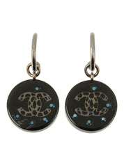 2006年製 ラウンドスウィングCCマークピアス ブラック/ガンメタル