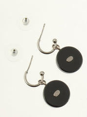 2006年製 ラウンドスウィングCCマークピアス ブラック/ガンメタル