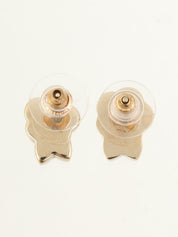 2005 Camellia Earrings Red