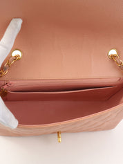 1995年頃製 ダイアナフラップチェーンバッグ25cm ピンク