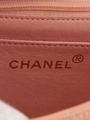 1995年頃製 ダイアナフラップチェーンバッグ25cm ピンク