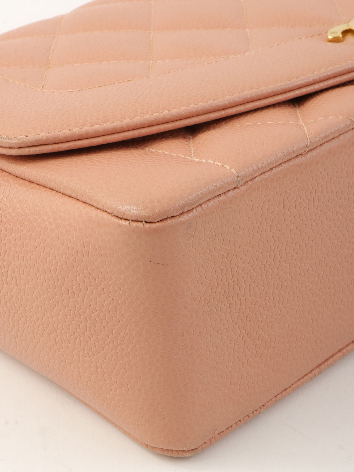 1995年頃製 ダイアナフラップチェーンバッグ25cm ピンク