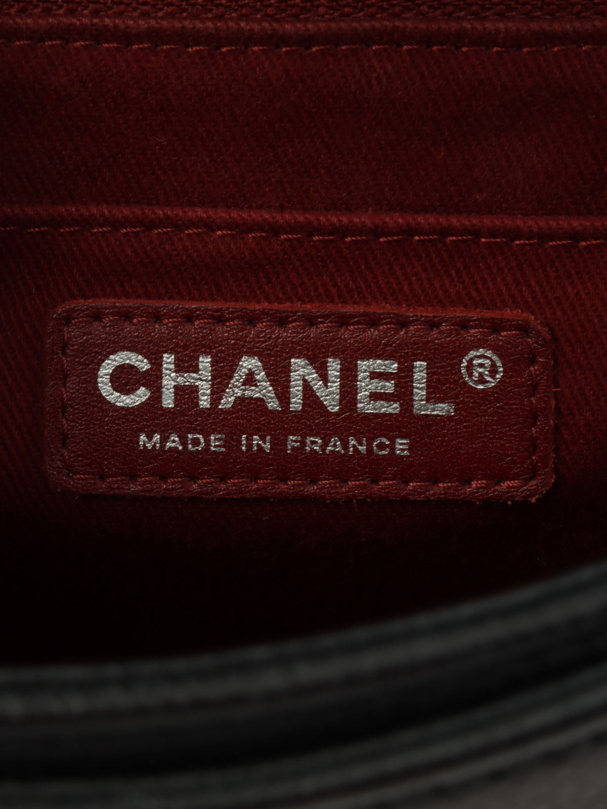 2014年頃製 キャビアスキンCCターンロックチェーンショルダーバッグ ブラック