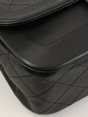 2014年頃製 キャビアスキンCCターンロックチェーンショルダーバッグ ブラック