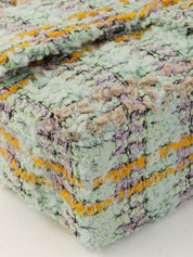 1992年頃製 クラシックフラップハンドバッグ ミントグリーン/マルチ