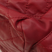 2013-era Matelasse Stitch CC Turnlock Backpack Bordeaux