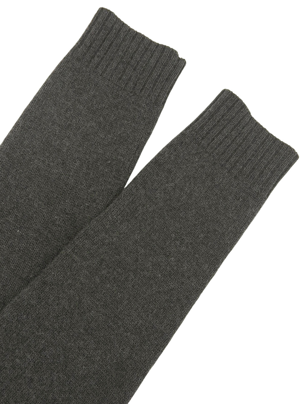 ウールショルダーデザインジップアップニットトップス グレー