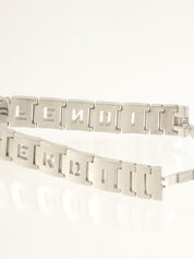 Horology Watch Silver/Blue