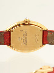 18K Diamond Tonneau 1910 Gold/Red