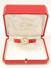 18K Diamond Tonneau 1910 Gold/Red
