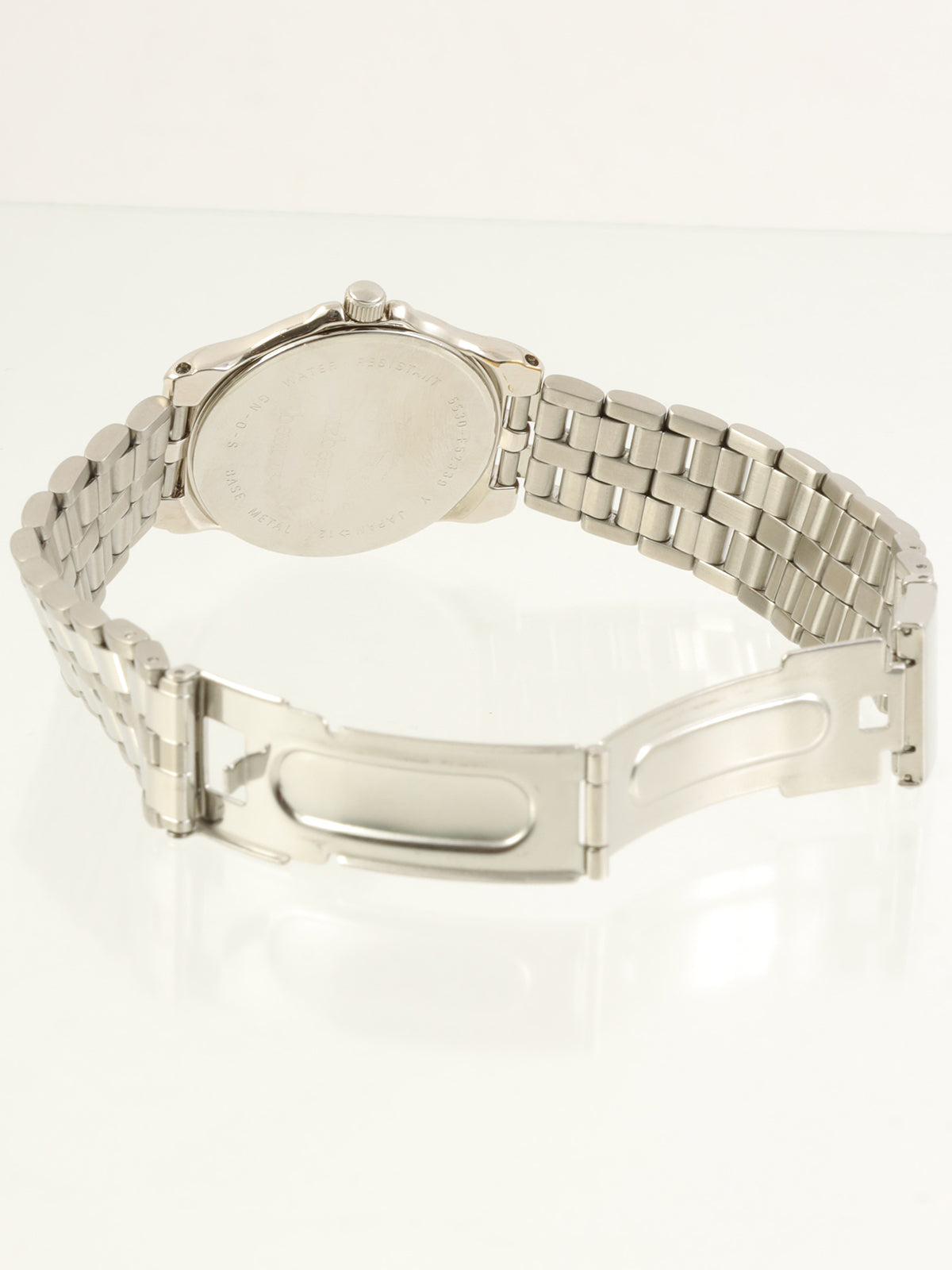 ラウンドフェイスウォッチ シルバー