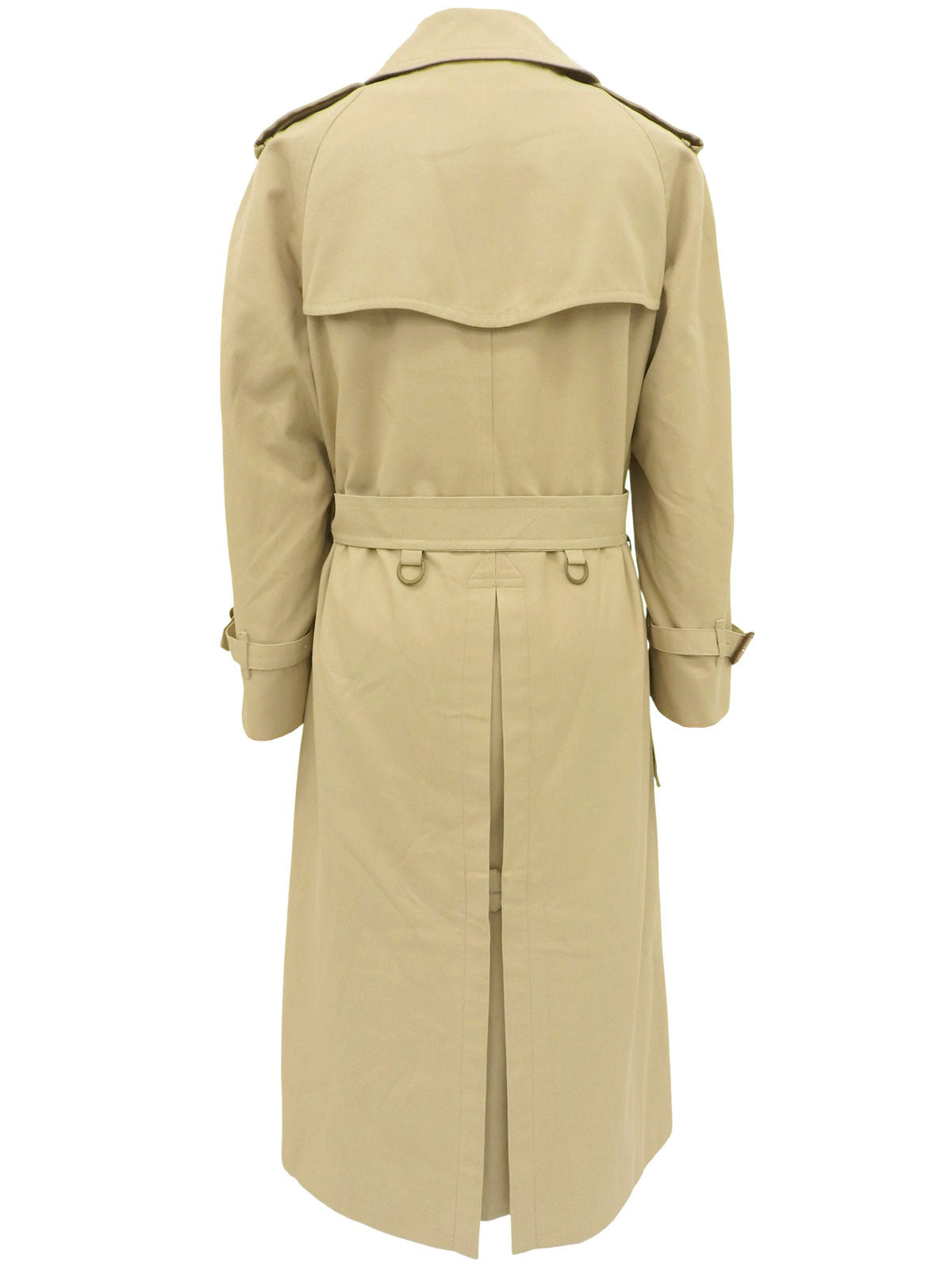 ノバチェックライニングトレンチコート ベージュ