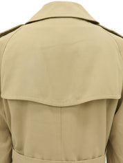 ノバチェックライニングトレンチコート ベージュ