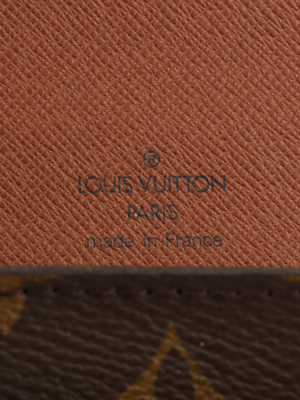 1999 年 Monogram Monceau 帆布棕色