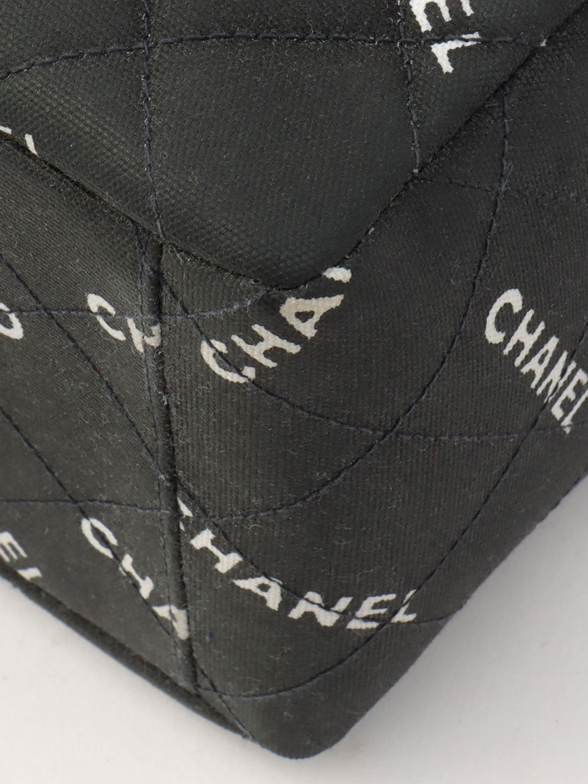 1995年頃製 クルーズラインロゴチェーンショルダーバッグ ブラック