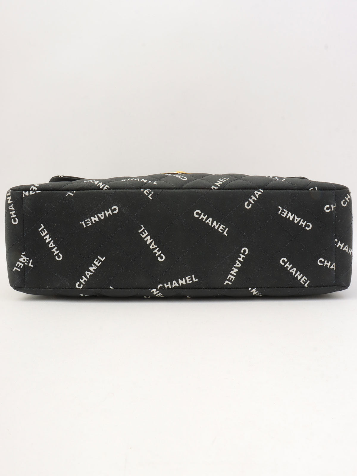 1995年頃製 クルーズラインロゴチェーンショルダーバッグ ブラック