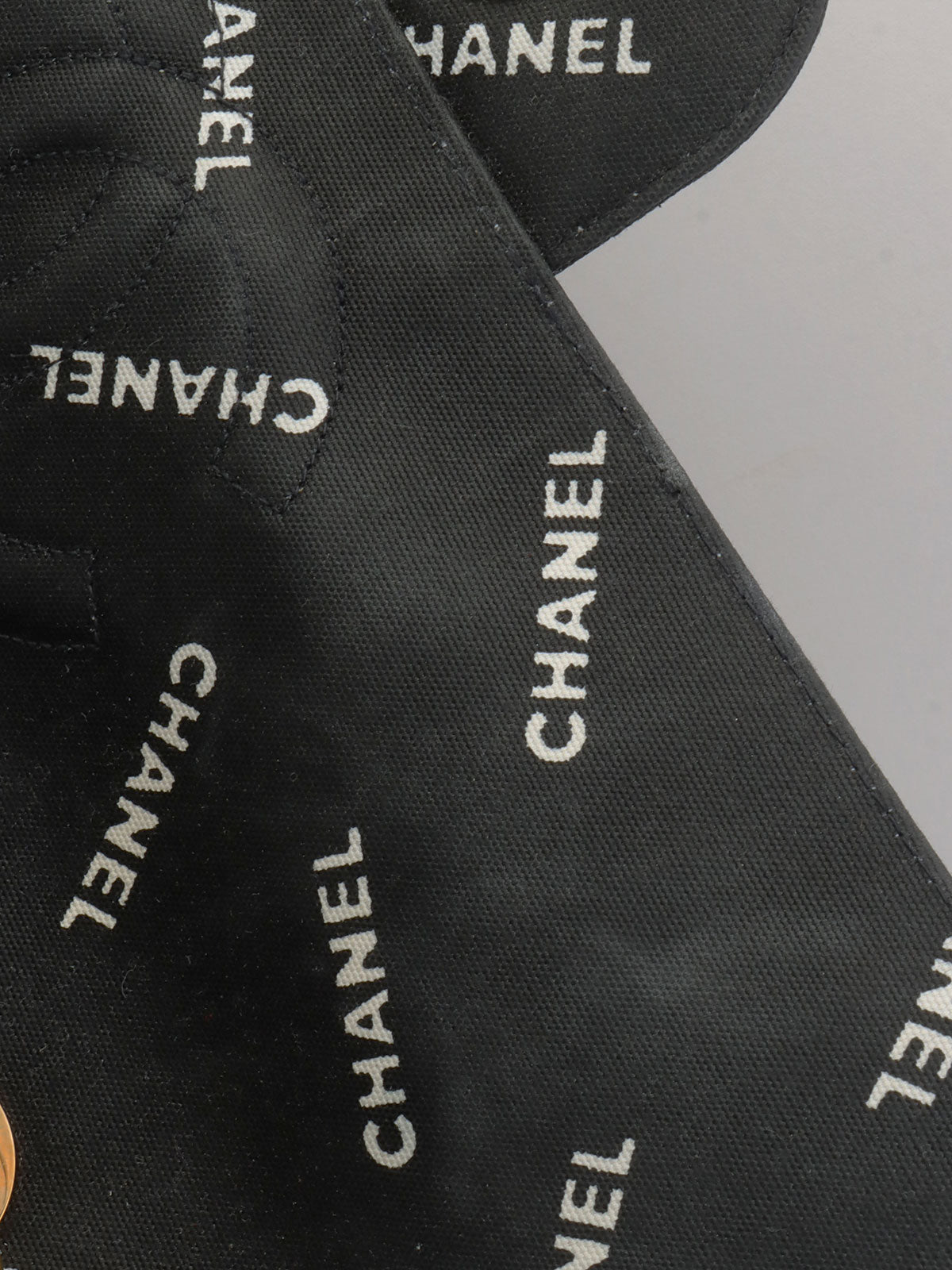 1995年頃製 クルーズラインロゴチェーンショルダーバッグ ブラック