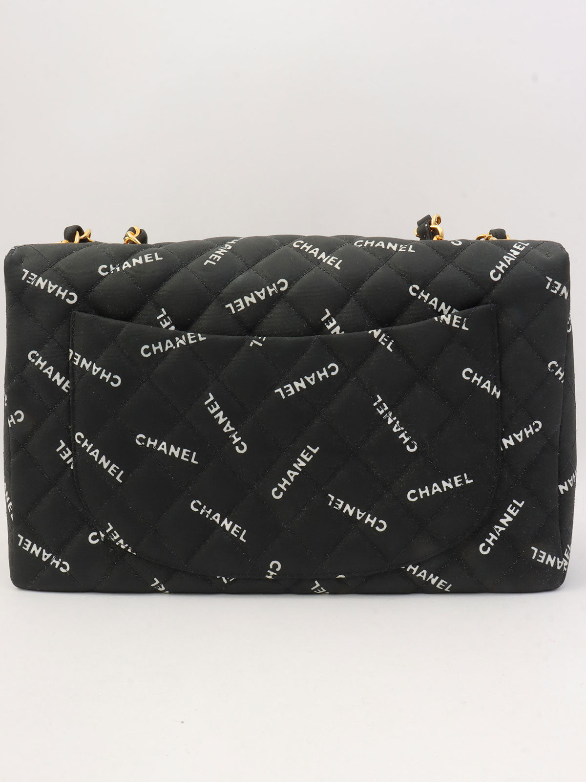 1995年頃製 クルーズラインロゴチェーンショルダーバッグ ブラック