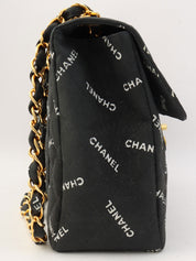 1995年頃製 クルーズラインロゴチェーンショルダーバッグ ブラック